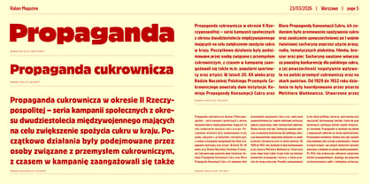 Raban Font Poster 5