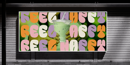 Zesto Font Poster 4