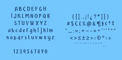 Harshika Font Poster 4