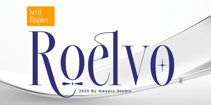 Roelvo Font Poster 1
