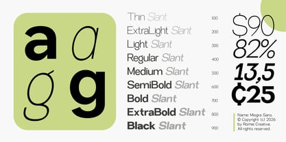 Miogra Sans Font Poster 3