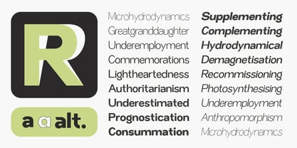 Miogra Sans Font Poster 6