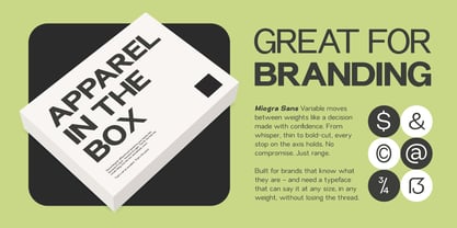 Miogra Sans Font Poster 7