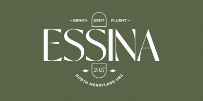 Nisanbel Font Poster 14