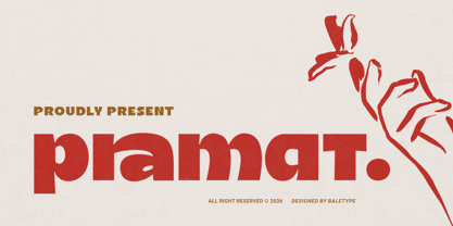 Pramat Font Poster 1
