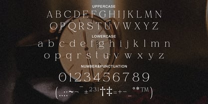 Belvina Font Poster 8