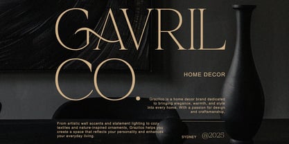 Belvina Font Poster 3