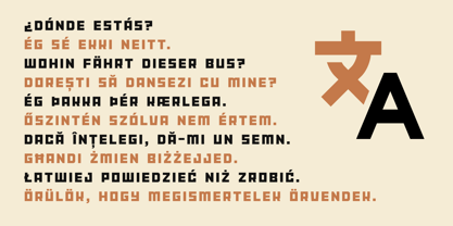 Kraken Font Poster 3