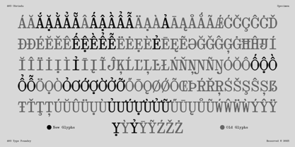 403 Obrinda Font Poster 6