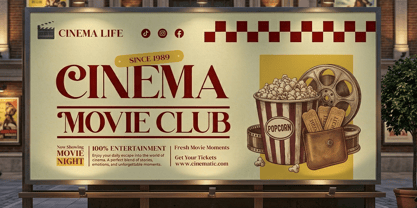 Sora Carnel Font Poster 9
