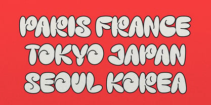 Crustte Bubbly Font Poster 4