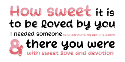 StrawberryMilk Font Poster 8