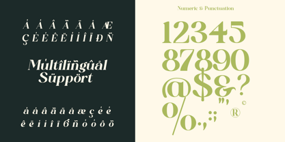 Qoncila Font Poster 10