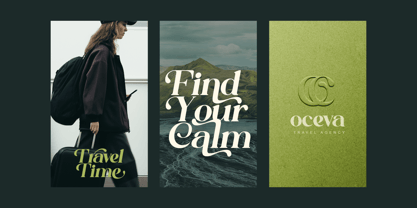 Qoncila Font Poster 3