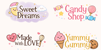 Sugar Serif Font Poster 2