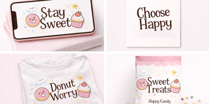Sugar Serif Font Poster 3