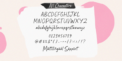 Strange Ink Font Poster 6