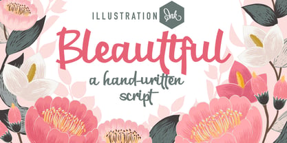 PN Bleautiful Font Poster 2