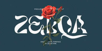 Zelqa Font Poster 1