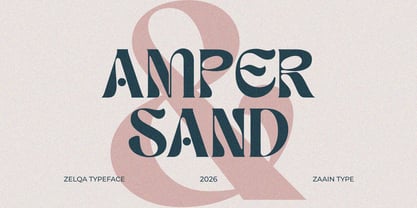 Zelqa Font Poster 4