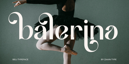 Beli Font Poster 3