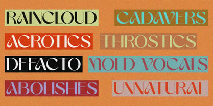 Beli Font Poster 5