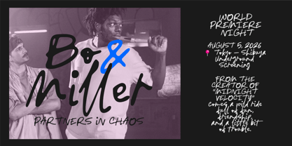 Gixxer Font Poster 5