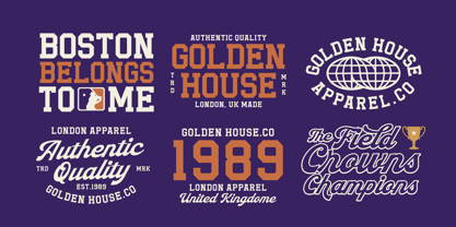 Slugger Union Font Poster 5