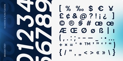 Brigant Font Poster 10