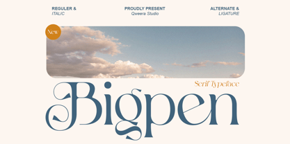 Bigpen Font Poster 1