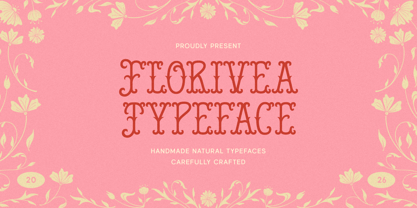 Florivea Font Poster 1
