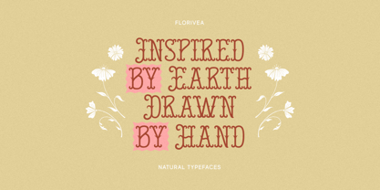 Florivea Font Poster 2