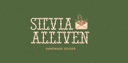 Florivea Font Poster 3