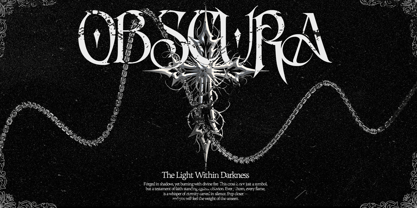 Dreadglyph Font Poster 8