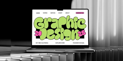 Saltyfine Font Poster 3