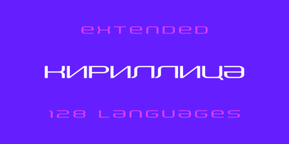 Vmesto Font Poster 7