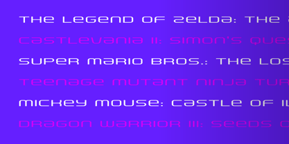 Vmesto Font Poster 4