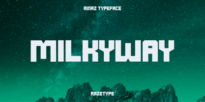 Rinaz Font Poster 5
