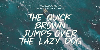 MC Banly Thecs Font Poster 5