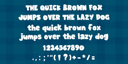 Goofy Comic Font Poster 7