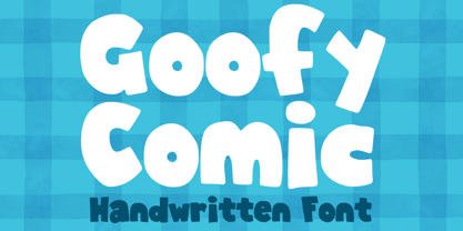 Goofy Comic Font Poster 1