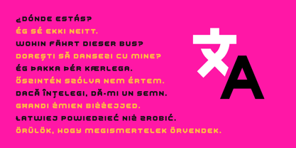 Bitrage Font Poster 9