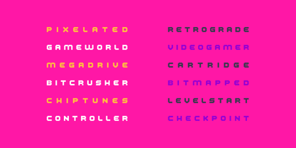 Bitrage Font Poster 15