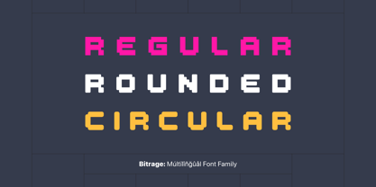 Bitrage Font Poster 6
