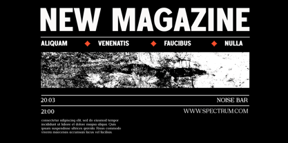 Foermality Condensed Font Poster 5