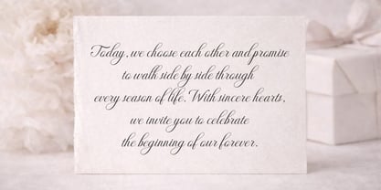 Cynthera Grace Font Poster 9