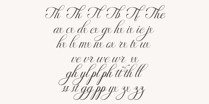 Cynthera Grace Font Poster 5