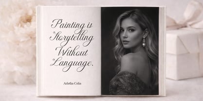 Cynthera Grace Font Poster 7