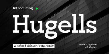 Hugells Font Poster 1