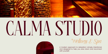 Georgia Praline Script Font Poster 3